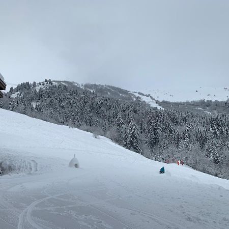 Valmorel Studio Skis Aux Pieds Bagian luar foto