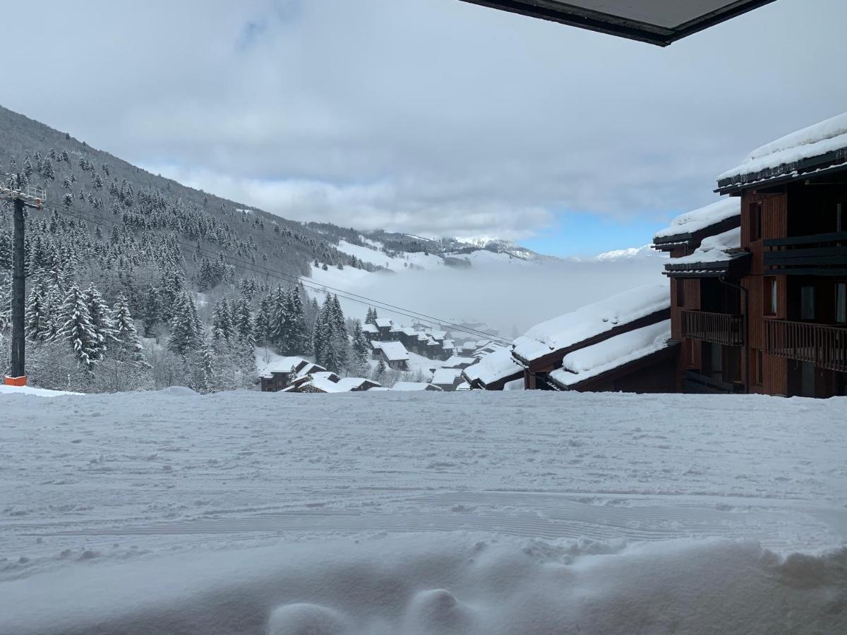 Valmorel Studio Skis Aux Pieds Bagian luar foto