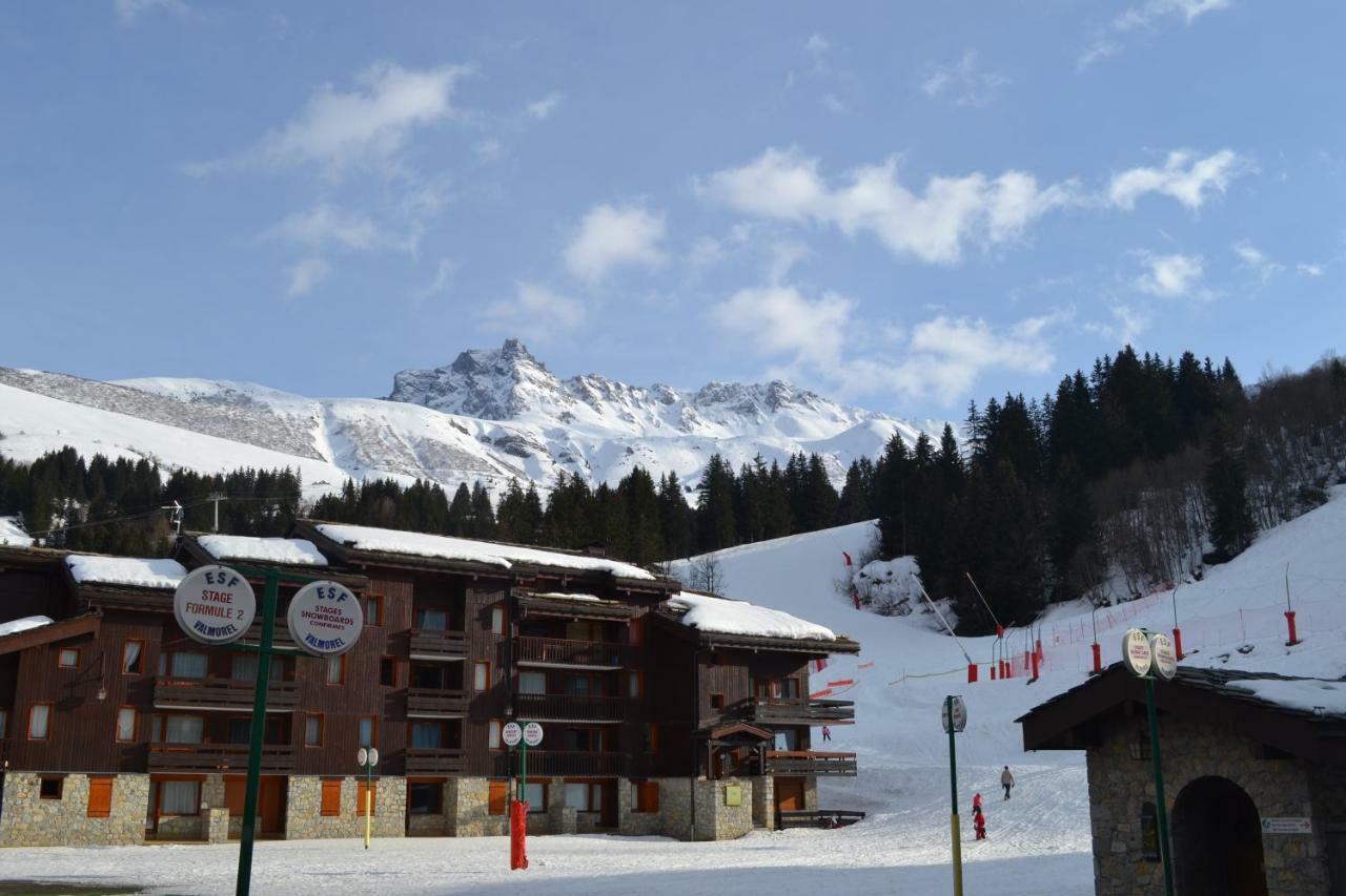 Valmorel Studio Skis Aux Pieds Bagian luar foto
