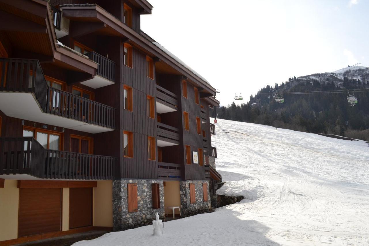 Valmorel Studio Skis Aux Pieds Bagian luar foto